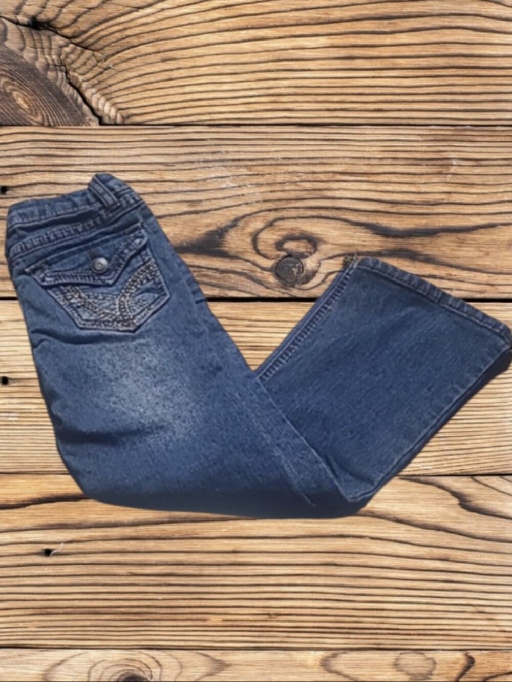 LITTLE GIRL'S CURFEW GIRL JEANS